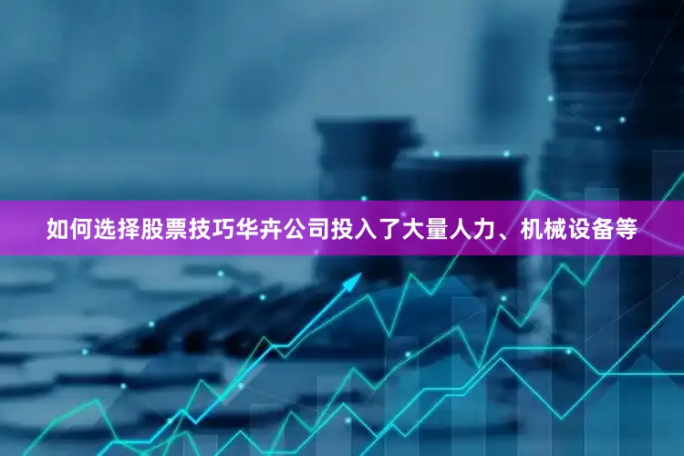 如何选择股票技巧华卉公司投入了大量人力、机械设备等